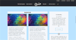 Desktop Screenshot of okvir.org